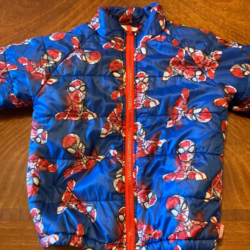 Toddler boy lightweight Spider-Man Disney jacket